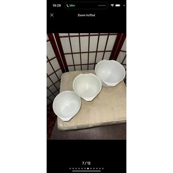 Mixing bowls 14 18 20 Liter Plastic Lot of 3 - Picture 2 of 12